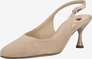 Högl Slingpumps 'Ciara' in Beige: Vorderseite