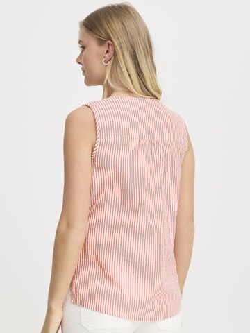 Fransa Top 'FRCAYL' in Red