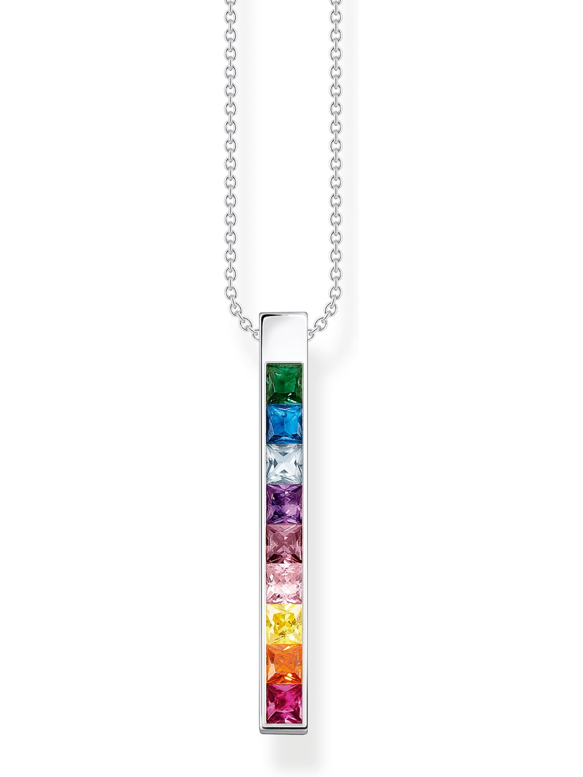 Thomas Sabo Ketting in Zilver: voorkant