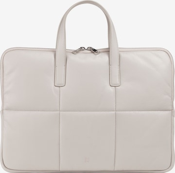 DuDu Laptoptas in Wit: voorkant