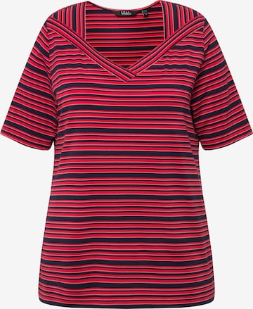 T-shirt Ulla Popken en rouge : devant