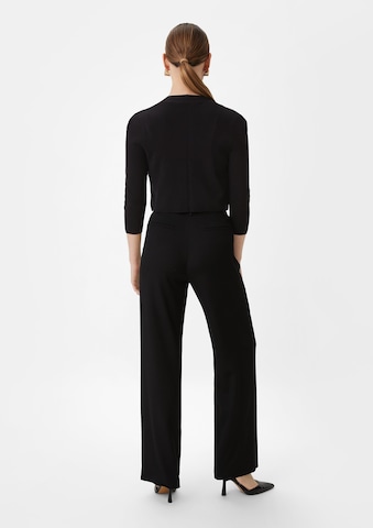 COMMA Strickjacke in Schwarz: Rückseite