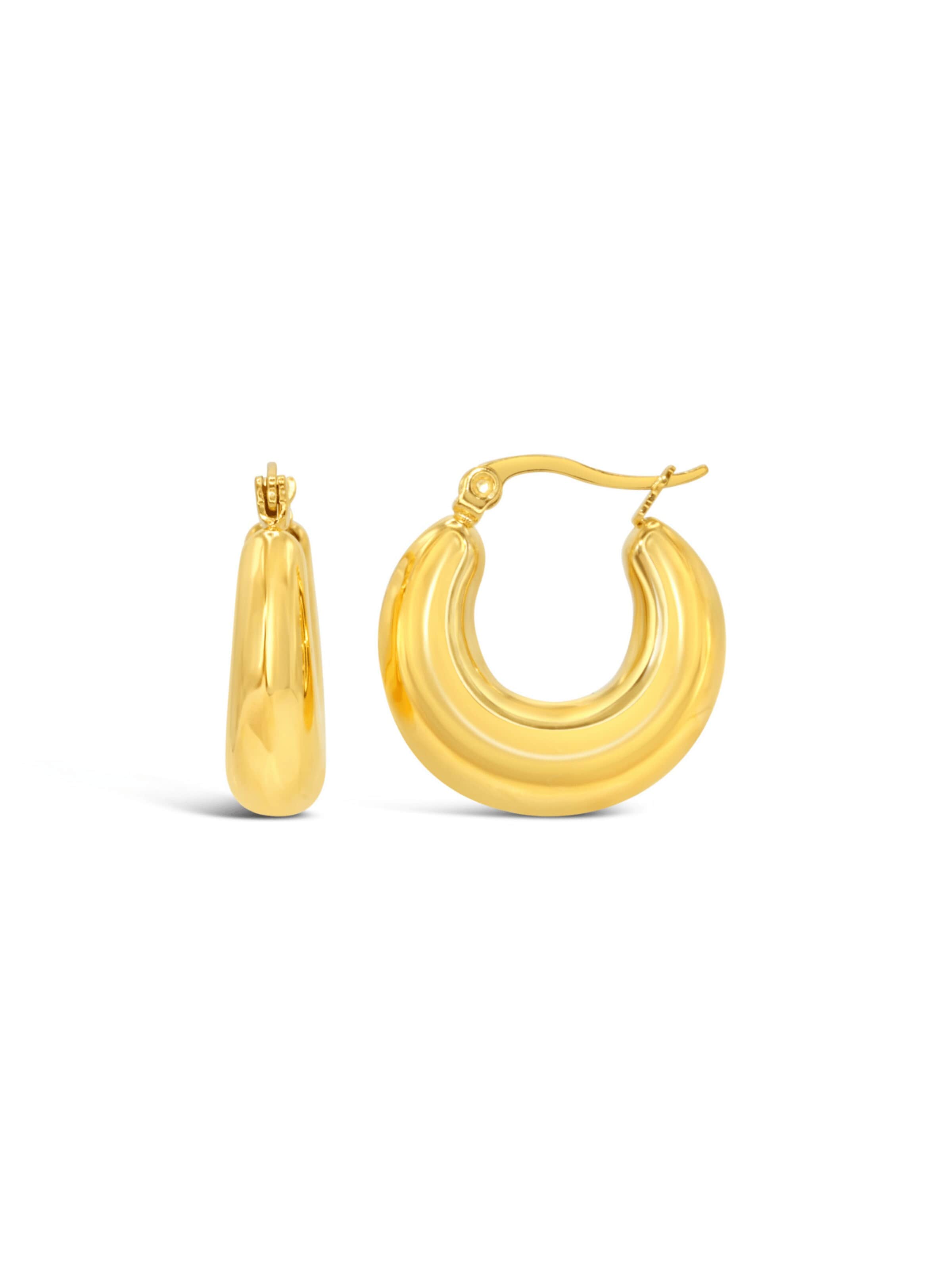 ARS-ARGENTI Ohrringe 'HOOPLA!'‌‌‌‌‌ in Gold