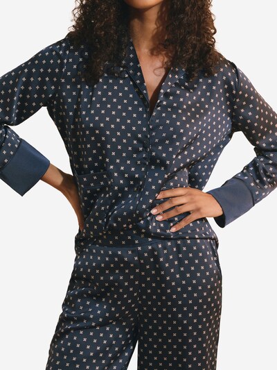 ETAM Schlafshirt 'Artlight' in XS in creme / navy / schoko, Produktansicht