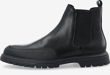 Bianco Chelsea Boots in Black: front