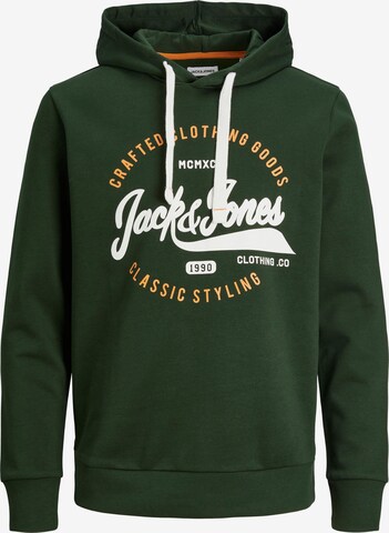 JACK & JONES Sweatshirt 'MIKK' in Grün: predná strana