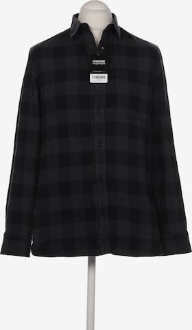 Calvin Klein Hemd M in Schwarz: Vorderseite