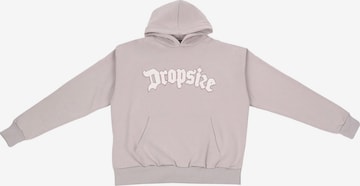 Sweat-shirt 'EMBO' Dropsize en beige : devant