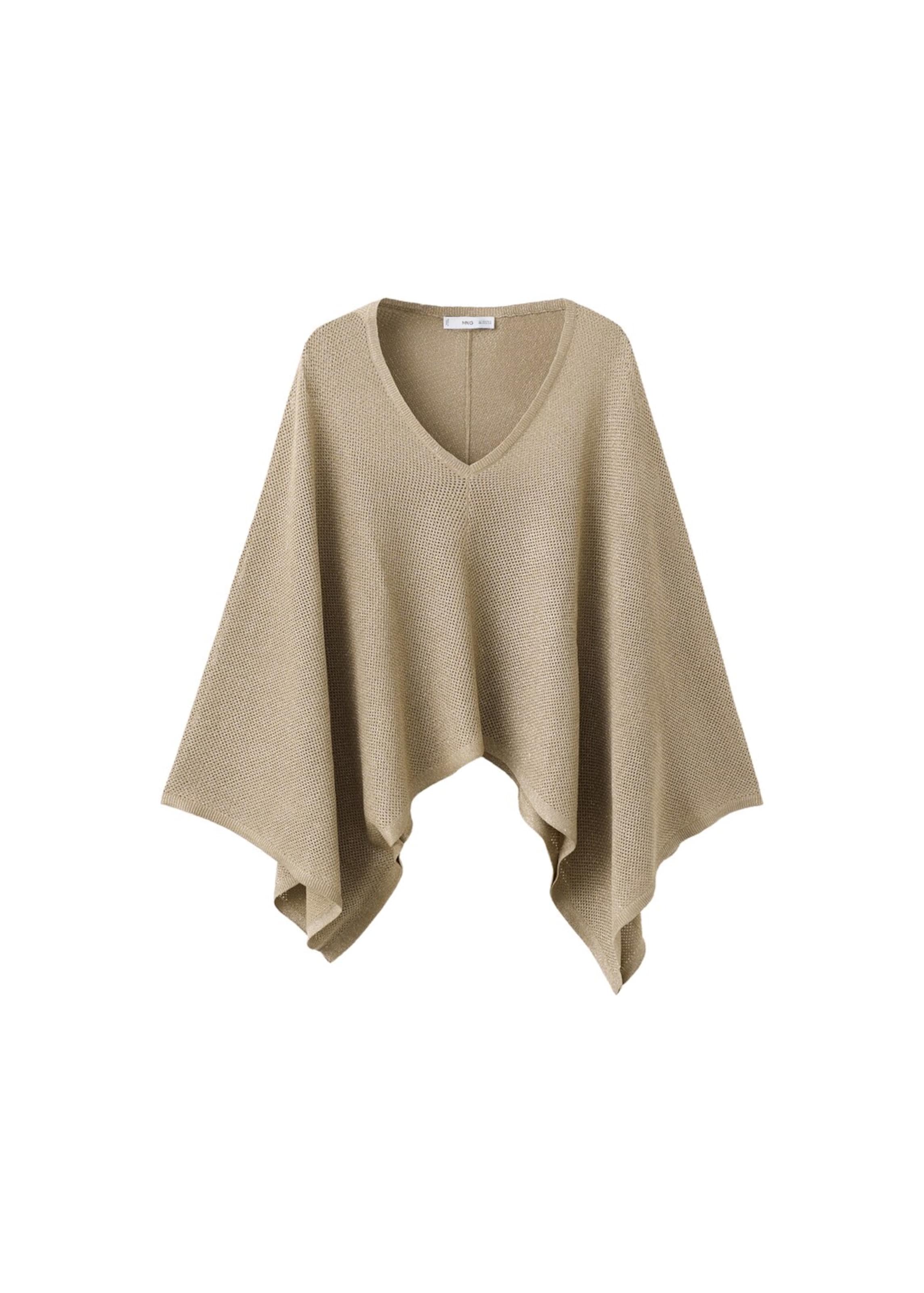 MANGO Sweater 'Sunny-a' in Gold: front