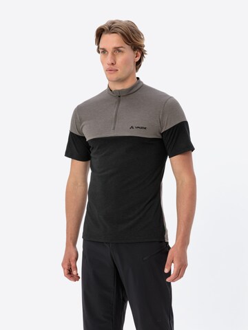 VAUDE Functioneel shirt 'Altissimo' in Zwart: voorkant