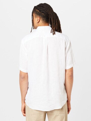 FYNCH-HATTON Regular fit Button Up Shirt in White