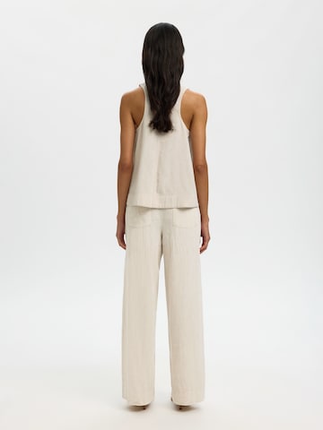 SELECTED Блуза 'SLFLUISA' в бежово