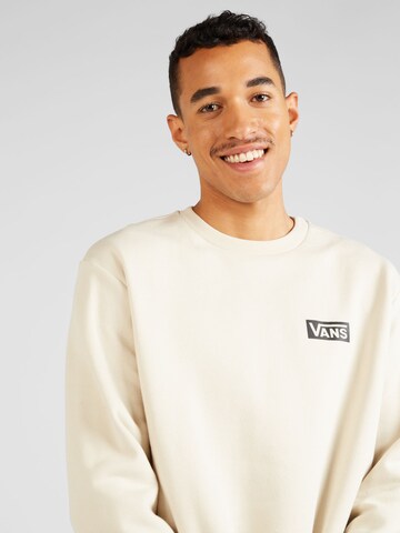 Sweat-shirt VANS en beige