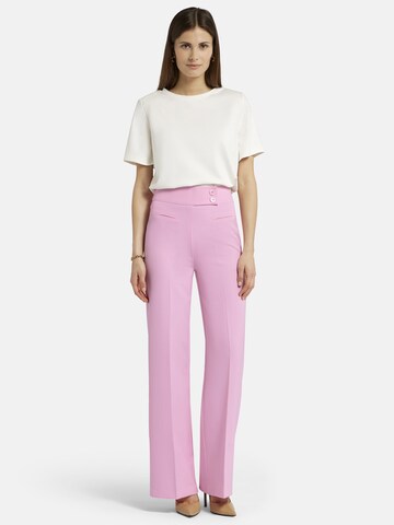 Nicowa Wide leg Pleated Pants 'COREANA' in Pink