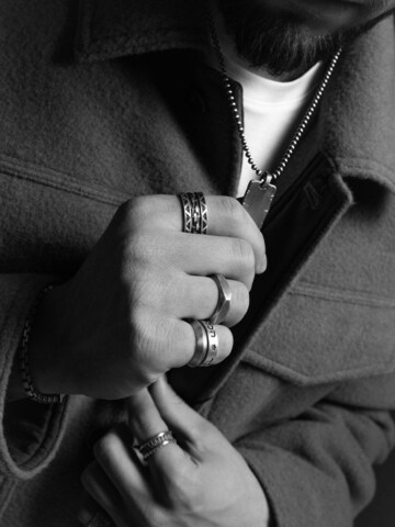Bague 'BREVITY' REYTEL en argent