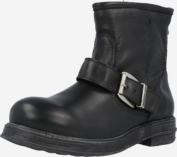 REPLAY Boots in Black: front