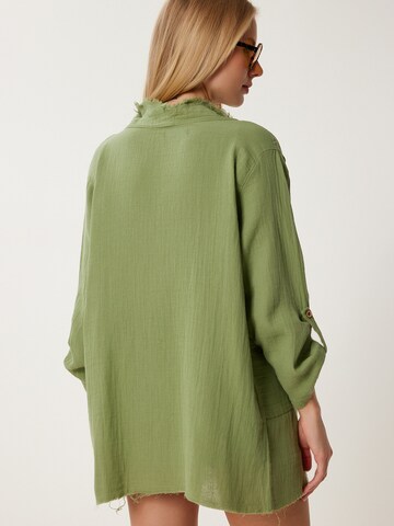 Happiness İstanbul Καλοκαιρινό μπουφάν σε πράσινο