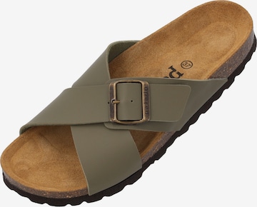 Palado Mules 'Palado Vanelis' in Green: front