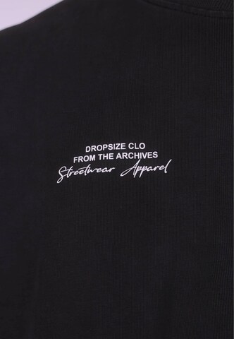 Dropsize Shirt in Schwarz