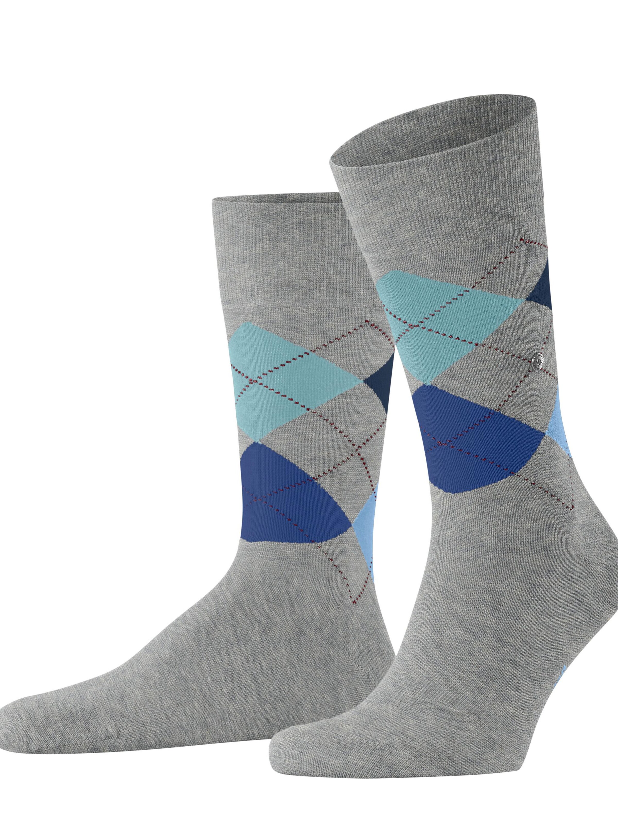 BURLINGTON Socks 'King' in Grey: front
