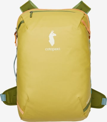 cotopaxi Backpack 'Allpa' in Yellow: front