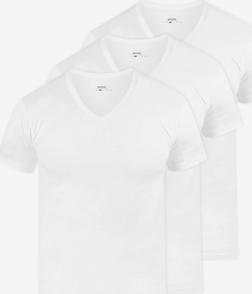 SNOCKS Unterhemd in Weiß: front