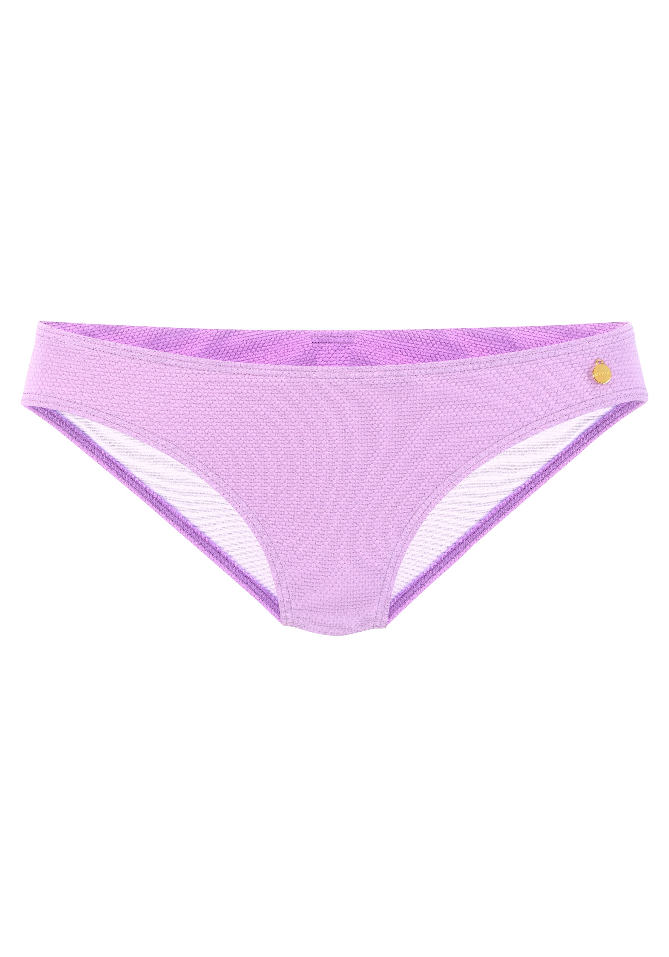 LASCANA Bikiinipüksid, värv lilla: eest vaates