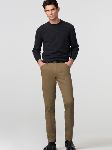 MEYER Regular Chino Pants 'Chicago' in Beige