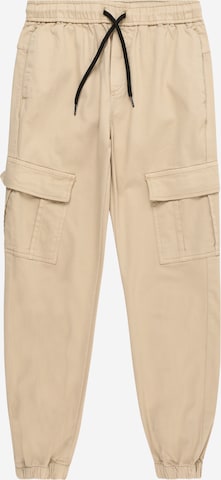 STACCATO - Tapered Pantalón en beige: frente