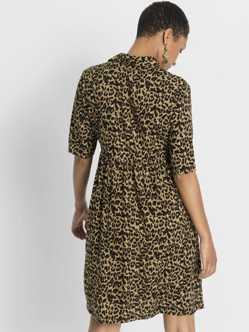 bonprix Blousejurk in Bruin