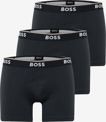 BOSS Orange Boxer shorts 'Power' in Blue: front