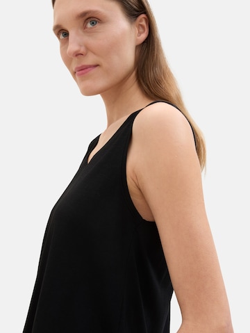 TOM TAILOR Top in Zwart