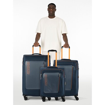 American Tourister Kofferset in Blauw: voorkant