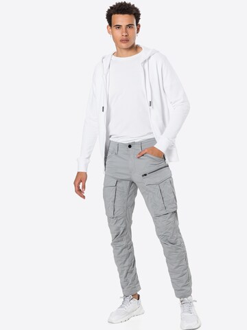 Key Largo Zip-Up Hoodie 'Booster' in White