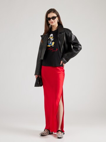 Karl Lagerfeld Футболка 'Disney x KL' в Черный