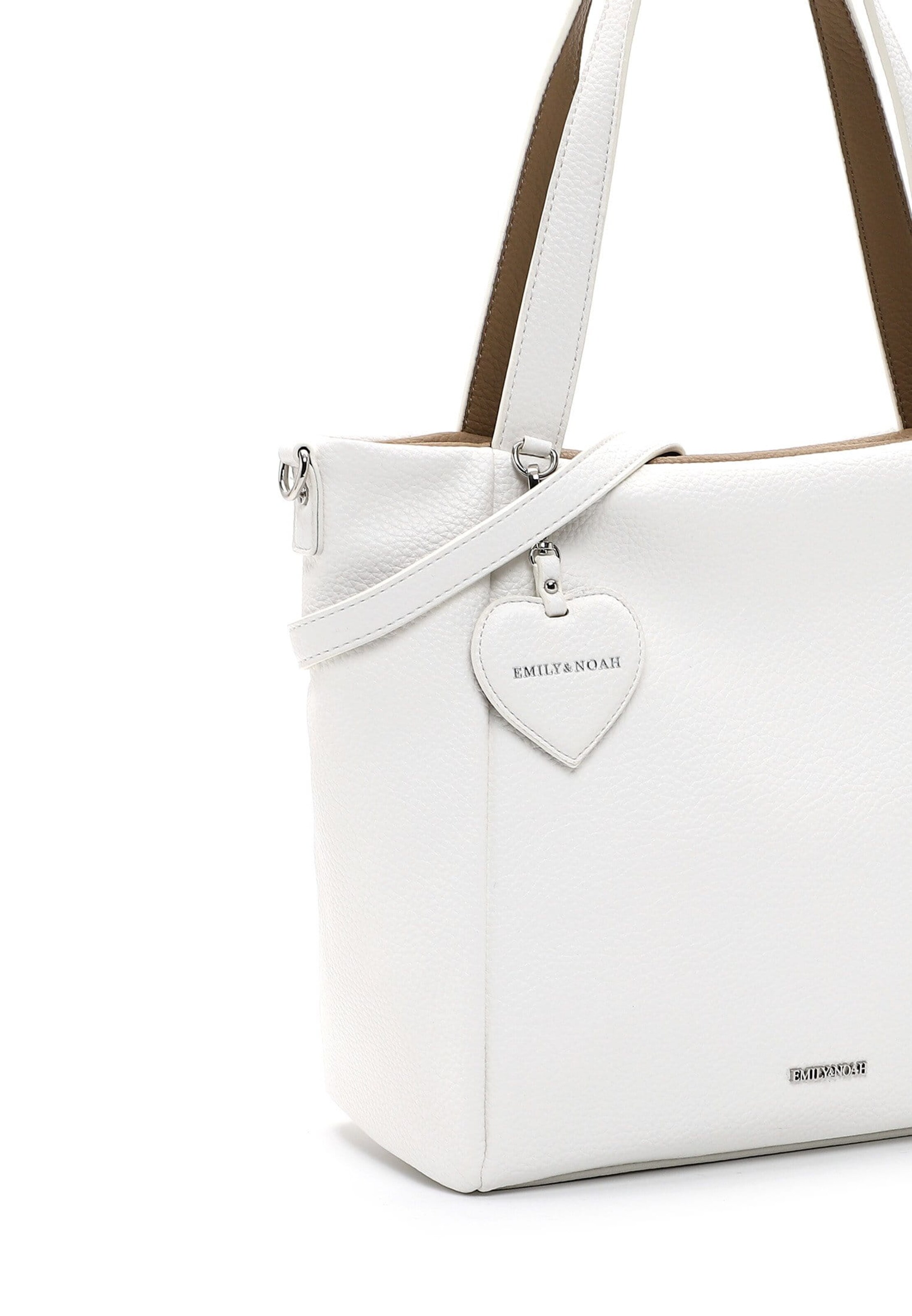 Emily & Noah Shopper 'Enie' in White