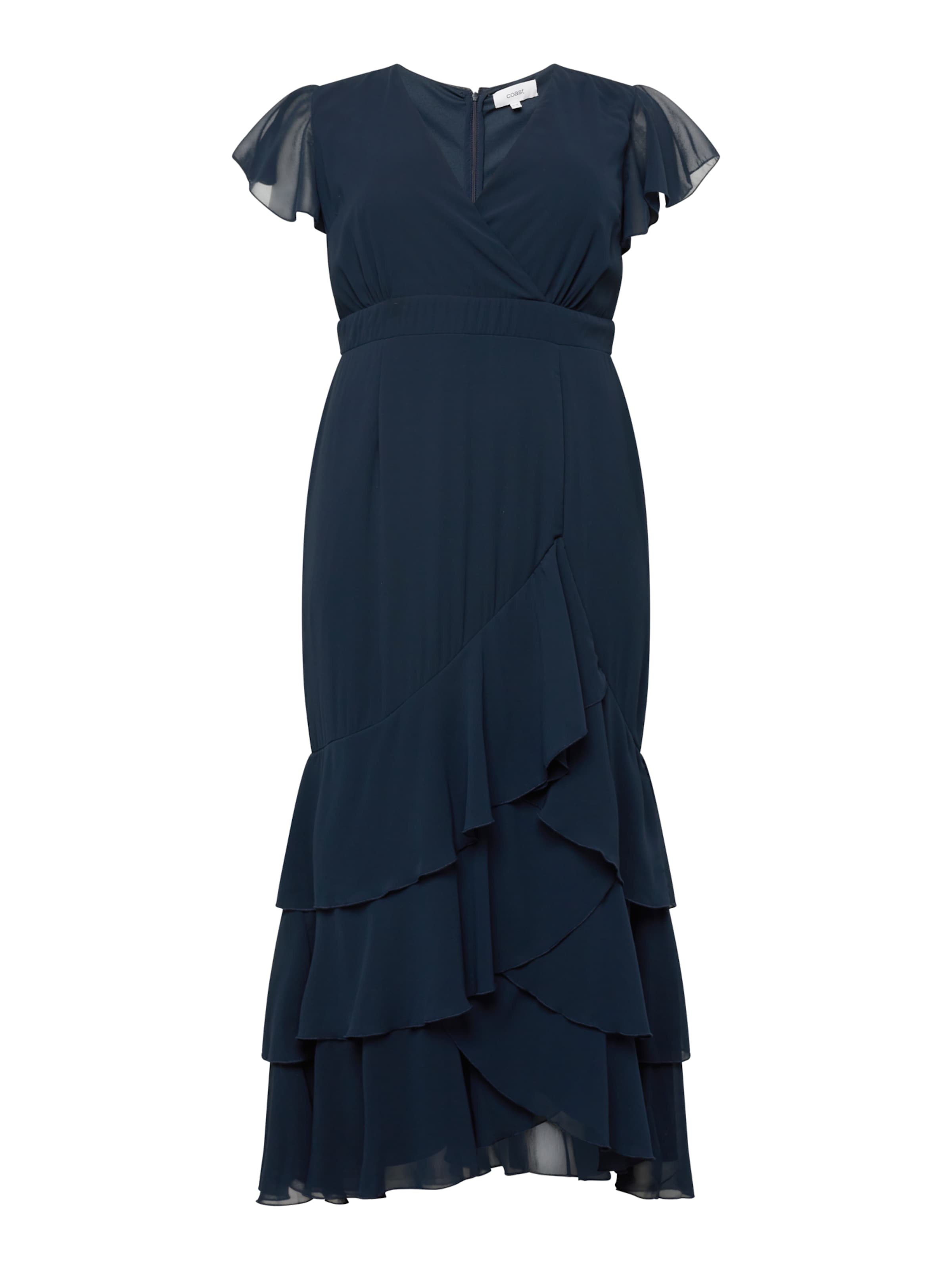 Coast Curve Dress in Blue: front