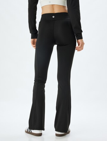 Koton Flared Leggings in Schwarz