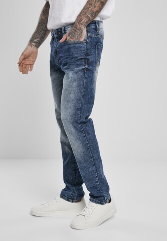 SOUTHPOLE Slimfit Jeans in Blau