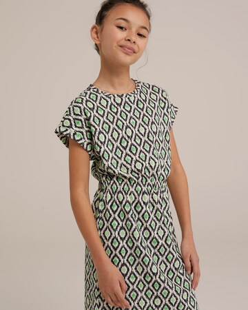 WE Fashion Dress in Beige: front