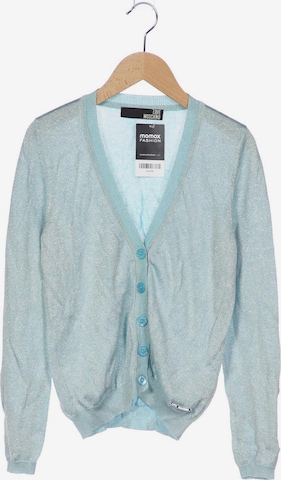 Love Moschino Sweater & Cardigan in S in Blue: front