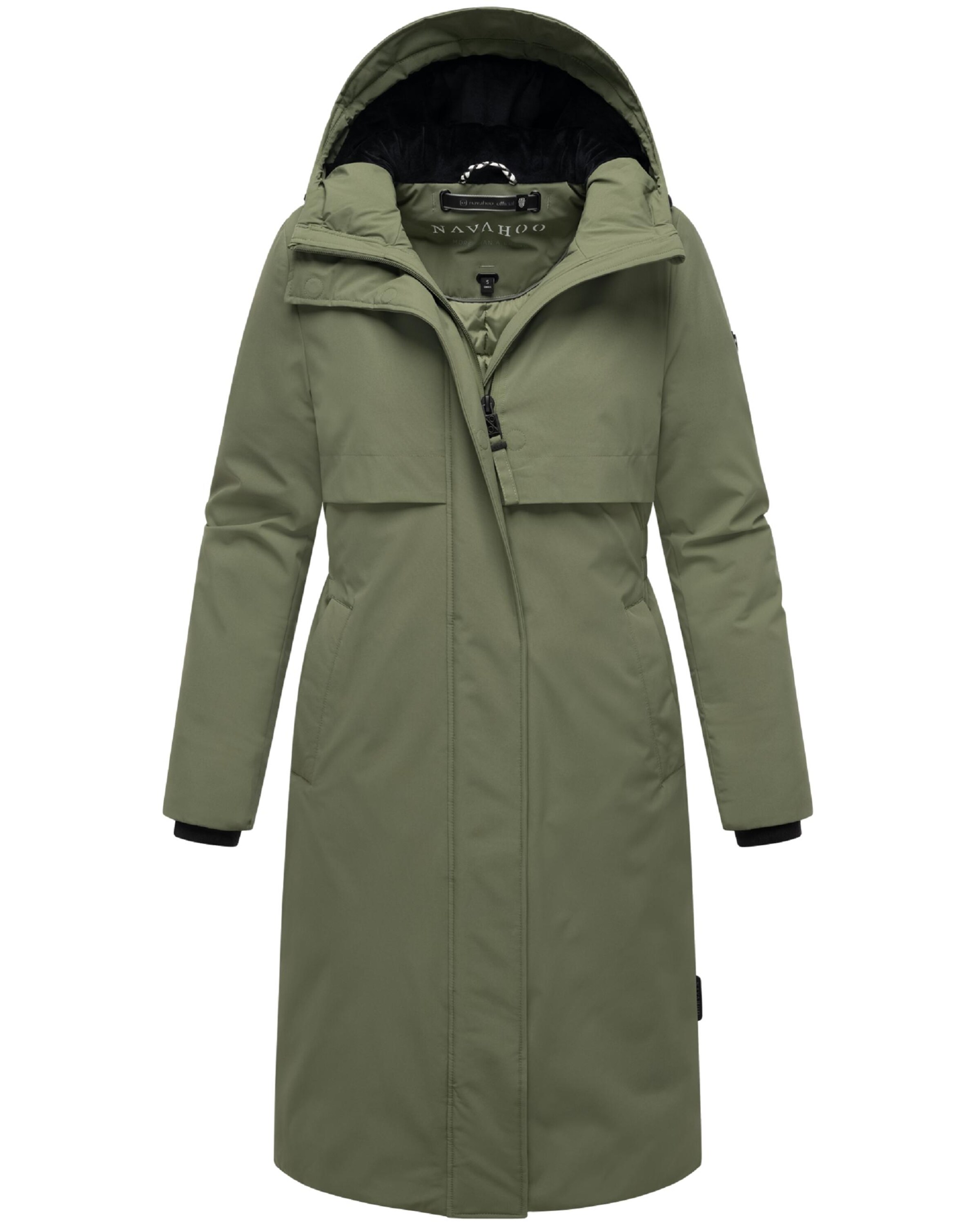 NAVAHOO Зимнее пальто 'Eismelodie 14' в Зеленый