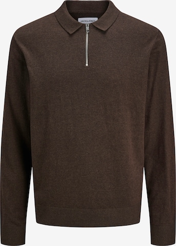 JACK & JONES Pullover in Braun: Vorderseite
