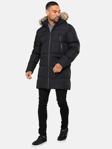 Threadbare Winter Jacket 'Renfield' in Black