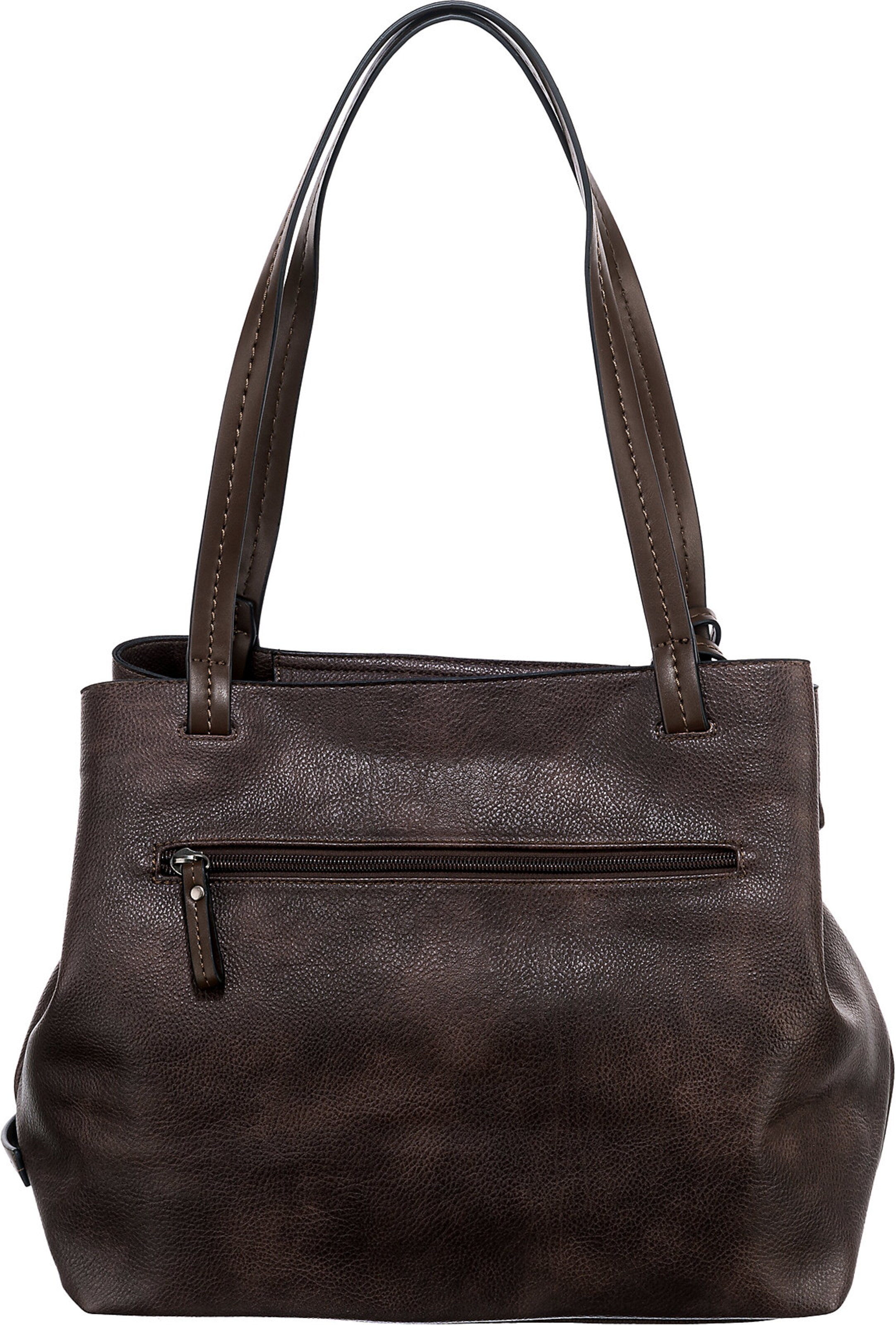 Frauen Taschen & Rucksäcke TOM TAILOR Shopper 'Rubiana' in Dunkelbraun - LW12092 Frauen Taschen & Rucksäcke TOM TAILOR Shopper 'Rubiana' in Dunkelbraun - LW12092