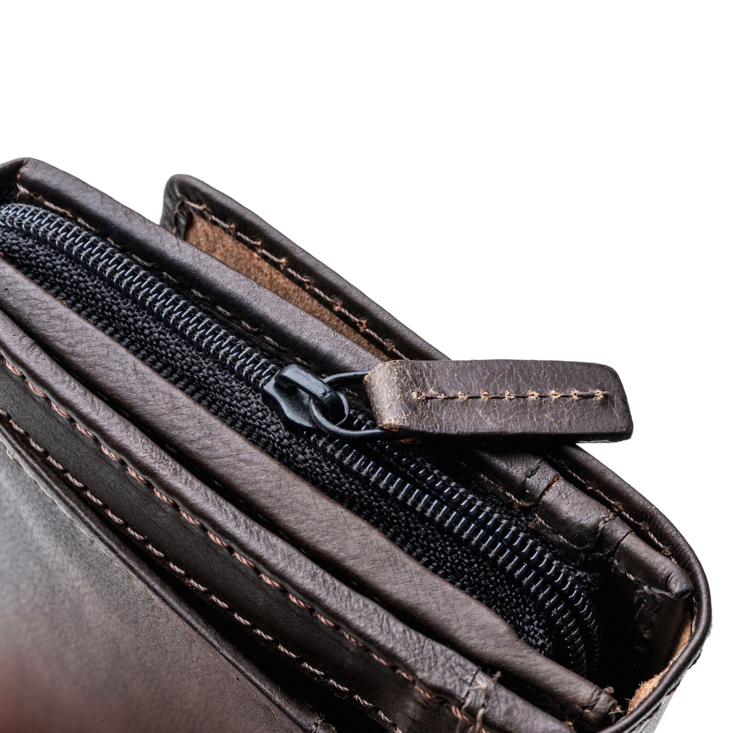 Portamonete di Farmhood in marrone