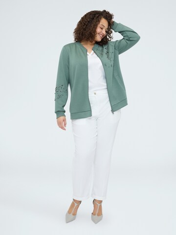 Fiorella Rubino Sweat jacket in Green