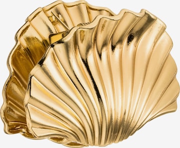 PURELEI Haarklammer 'Seashell' in Gold: Vorderseite