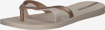 Ipanema Teenslipper 'Kirei' in Beige: voorkant