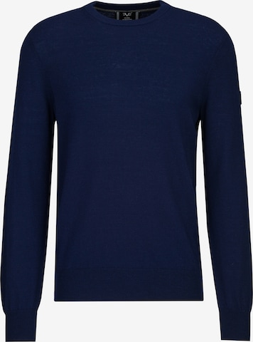 19V69 ITALIA Pullover 'Cliff' in Blau: Vorderseite